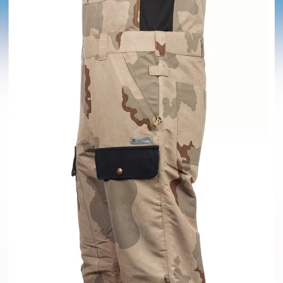 🔥 DC 15K PLATOON BIB SNOW PANT FOR MEN CAMO PRINT NWT 🔥 - Picture 12 of 15